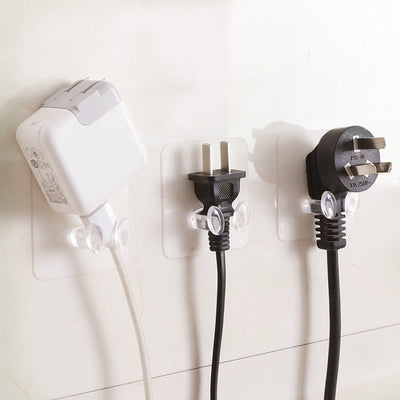 Wall Adhesive Socket Holder