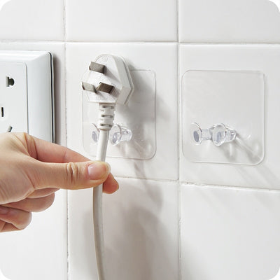 Wall Adhesive Socket Holder