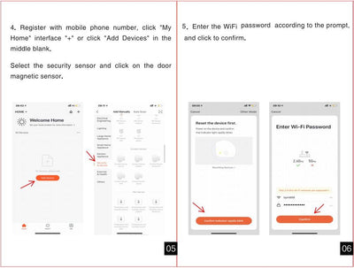 Smart Door Alarm Sensor