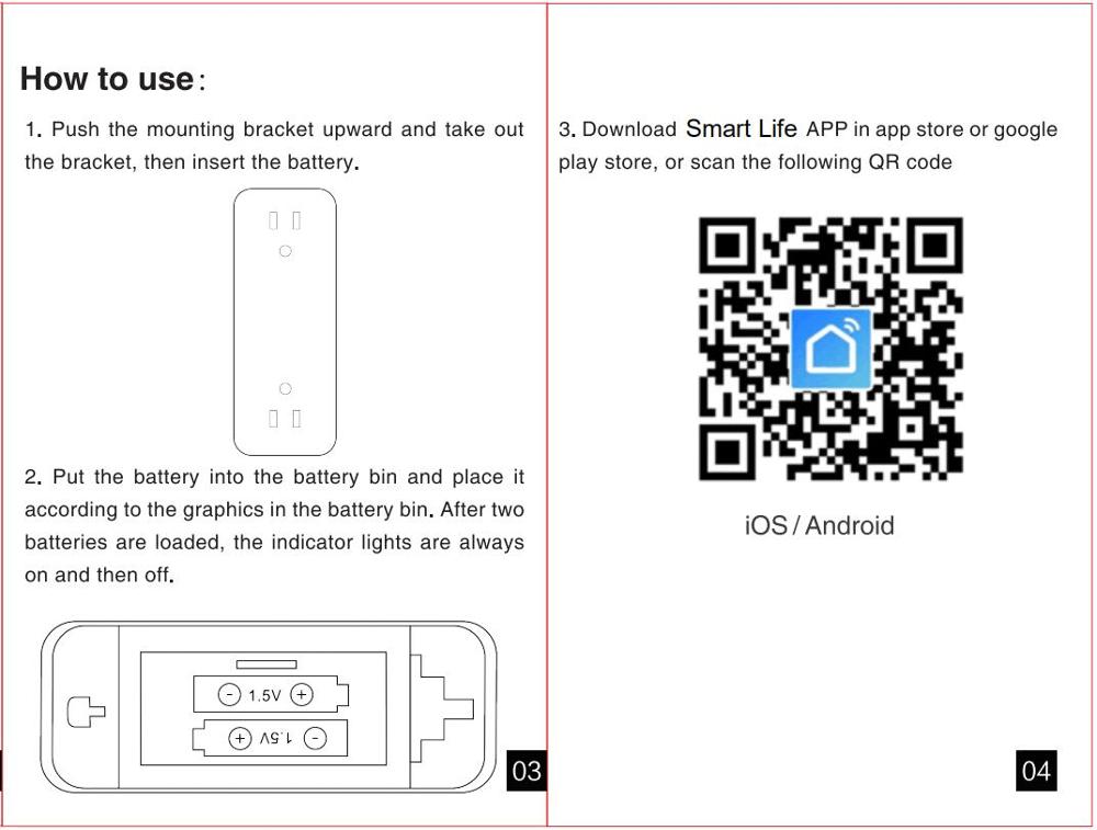 Smart Door Alarm Sensor