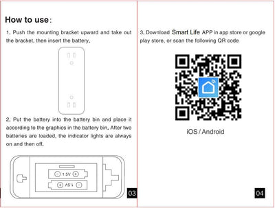 Smart Door Alarm Sensor