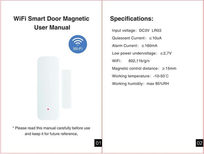 Smart Door Alarm Sensor