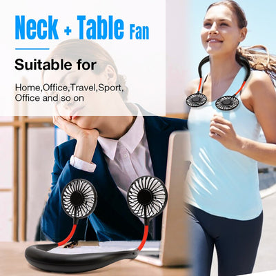 Handheld Wearable Fan