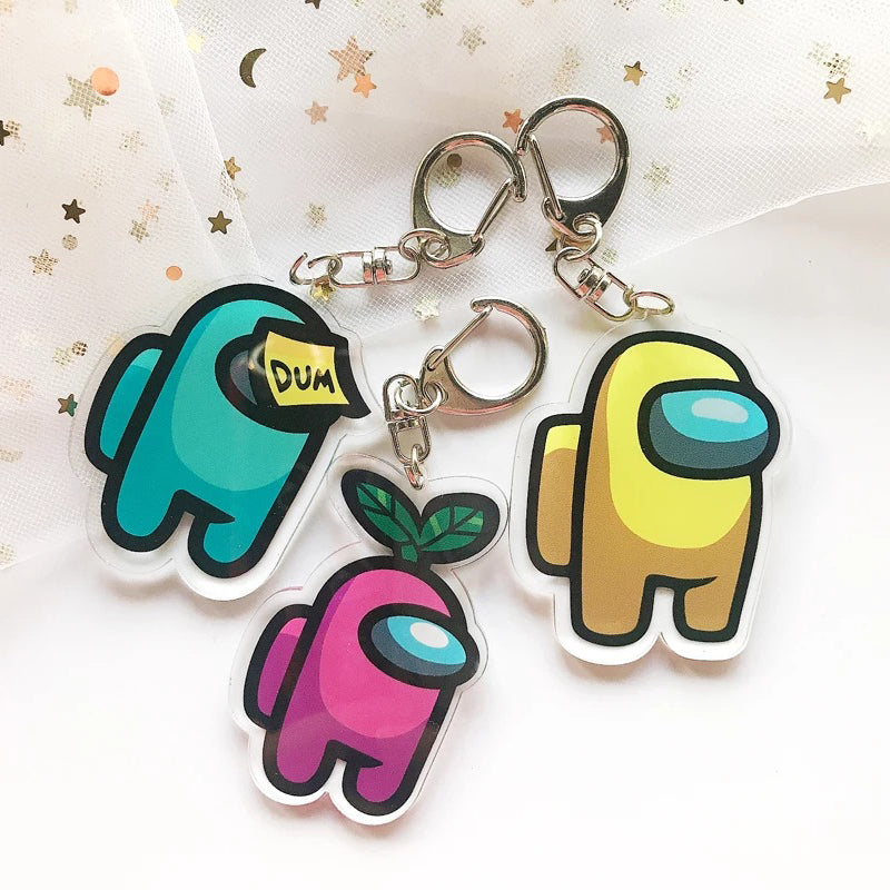 Among Us Inspired Keychains [Set of 5 & Set of 11]